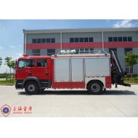 GVW 13066kg Emergency Rescue Vehicle with Lifting Lighting Tower for Firefightin for sale