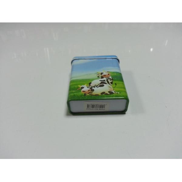 Rectangular Cigar Tin Box , Tobacco Tin Can Packaging Case With Different Versions