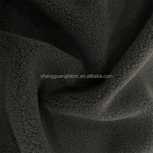 Customized Color Polar Fleece Fabric For Garments Soft Comfortable Direct Supply