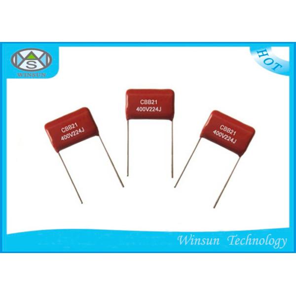 Low Dissipation Metallized Polyester Film Capacitor CBB21 One Microfarad Capacitor