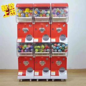 China Candy Dispenser Bounce Ball Gum Capsule Vending Machines / Prize Machine Games on sale