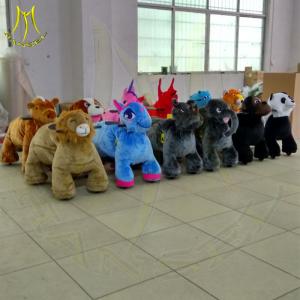 Wholesale Hansel animal scooter rides for sale amusement park equipment moving horse toys for kids electric dog walking machine from china suppliers
