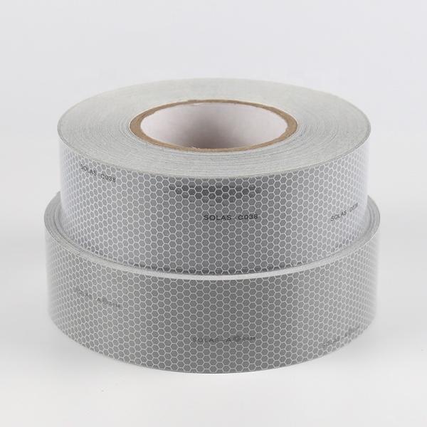 Self Adhesive Honeycomb SOLAS Reflective Tape Flexible For Life Raft