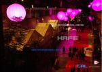 LED DMX512 Inflatable Moon Balloon Hanging Use Event Illumination Lighting