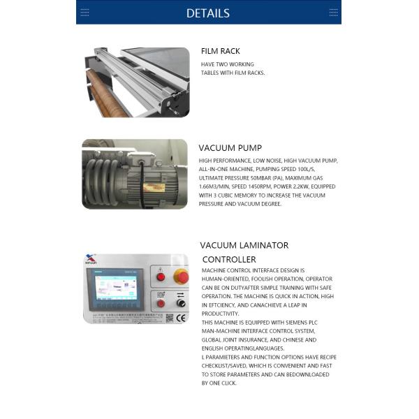 380V 50Hz 3 Phase Vacuum Press Machine Rapid Automatic Hot Press Machine