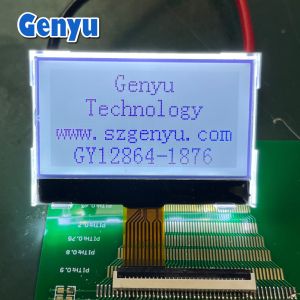 China 2.15 Inch 128x64 LCD Display COG Dot Matrix FSTN ST7567 10PIN Socket Type on sale