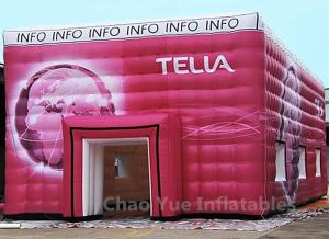 Wholesale Customized Colorful PVC Tarpaulin Cube Tent with Logo Printing from china suppliers