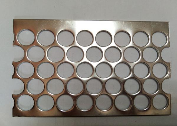 Quality 2 mm Stainless Steel Perforated Mesh , Speaker Grille Perforated Metal Sheet for sale