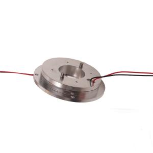 China 2 Circuits Pancake Slip Ring Transmitting 4A Current with 30mm Bore Dia on sale