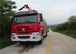 Wholesale Imported Chassis Water and Foam Tanker Water Tower Fire Truck 20m Working Height from china suppliers