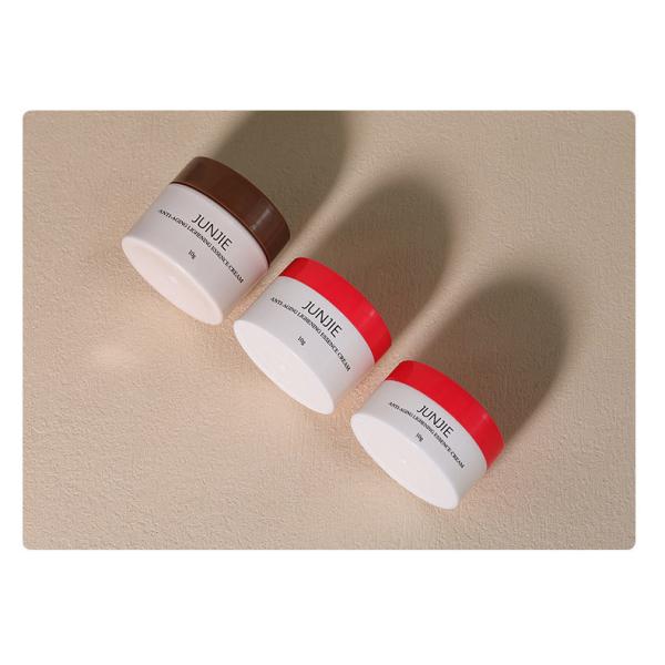 Luxury 10g PP Cream Jar High Quality Empty Mini Plastic Eye Cream Container Screw Top for Skincare Set Hot Cosmetic