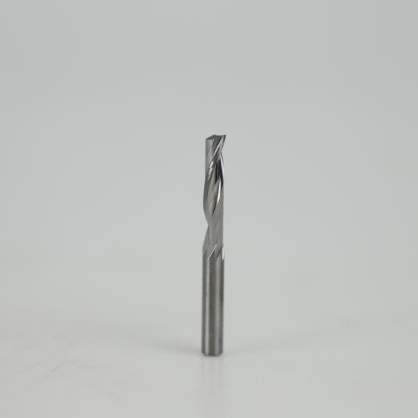 Carbide Single Edge Spiral Milling Cutter Wood CNC End Mill Left Turn Single Edge Engraving Milling Cutter