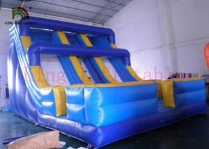 Wholesale Great Inflatable Double Slipways Beach Dry Slide For Outdoor Two Years Warranty from china suppliers