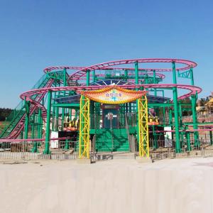 China Spinning Coaster Ride 320m Track Rated Load 20 Riders Customized Service on sale