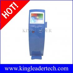 China Self-service kiosk with vandal-proof SAW touchscreen custom kiosk design TSK8016 on sale