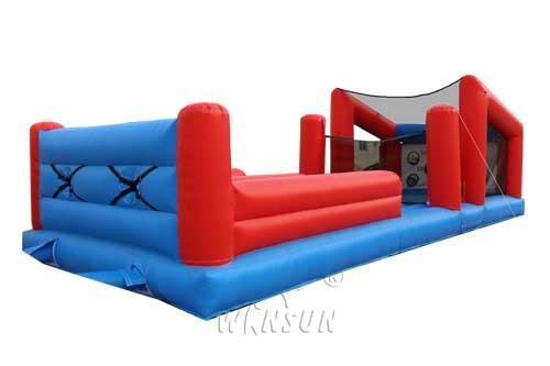 Quality Bungee Handball Outdoor Inflatable Games Pvc Material For Amusement Parks for sale