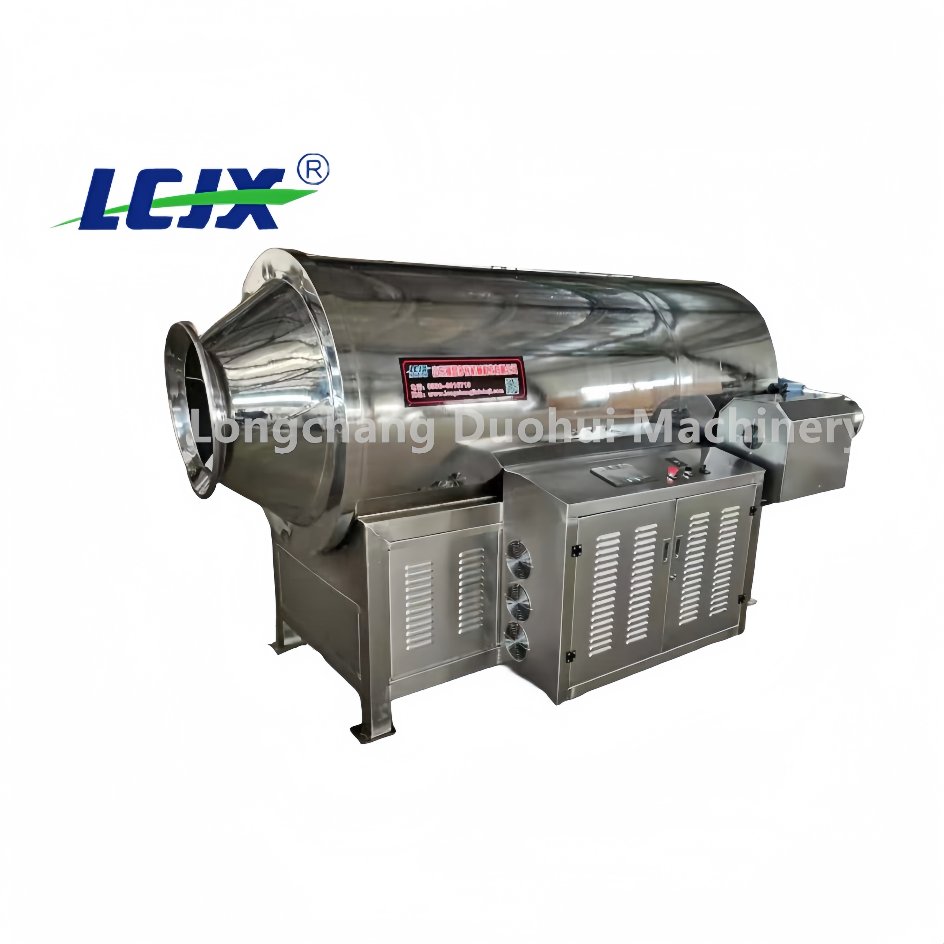 Fully Automatic Seeds Roasting Machine Precise Temperature Control Coffee Bean Roaster
