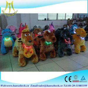 China Hansel game room amusement parks kiddie rides machines amusement park electric car moving donkey ride toy in mall on sale