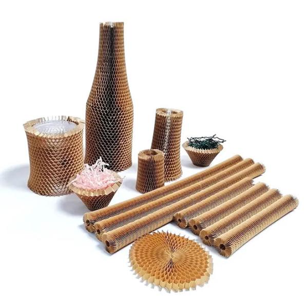 Premium Honeycomb Paper Sleeves Eco-Friendly Recyclable Shock Absorption Tear Resistance