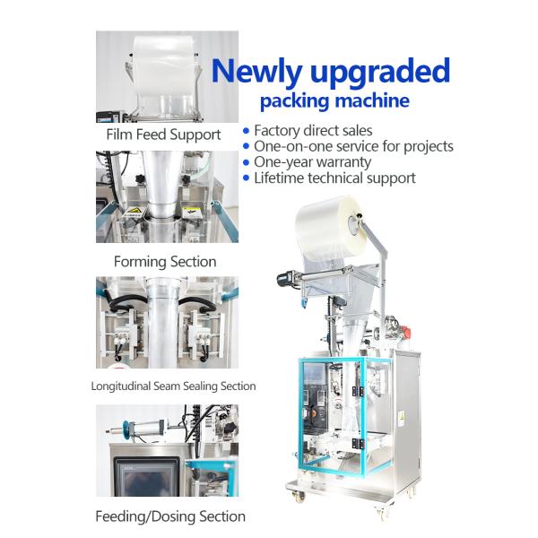Yogurt Filling Sealing Automatic Liquid Packaging Machine For Sauce Sachet