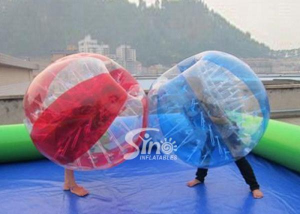 Quality Kids N adults TPU inflatable bubble soccer ball with quality harness from Sino Inflatables for sale