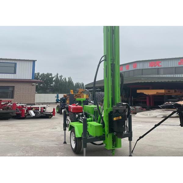 Diesel Engine Driven 2.5T Small Well Drilling Machine For Water Well Drilling