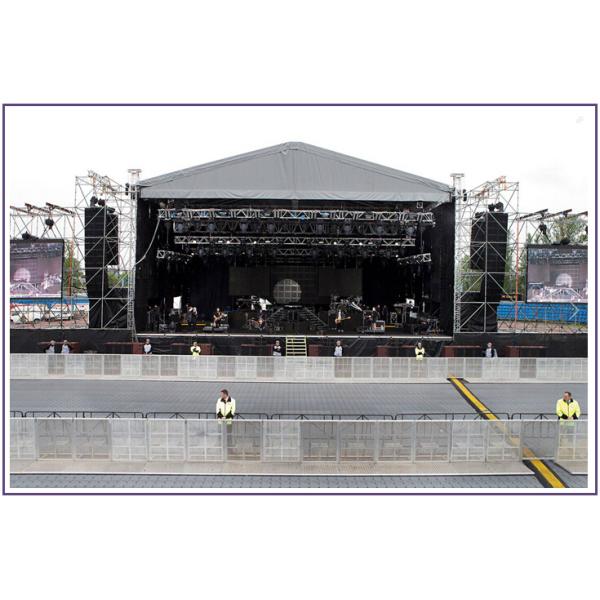 Events Removable Crowd Control Barrier For Outdoor Performance