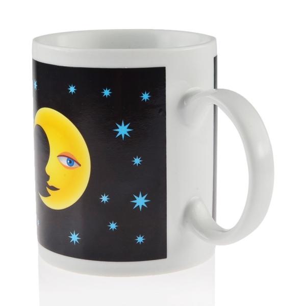 PeleusTech Magic Heat Sensitive Color Changing Mug Ceramic Coffee Tea Cup