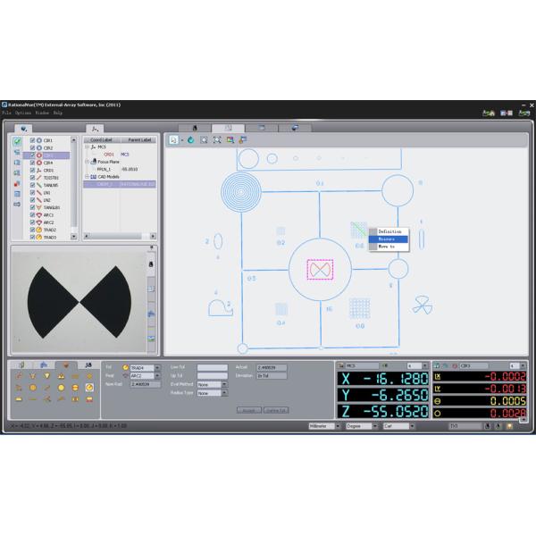 Integrated 2D/3D Metrology Software for Laser Scanner and CCD Measurement Systems