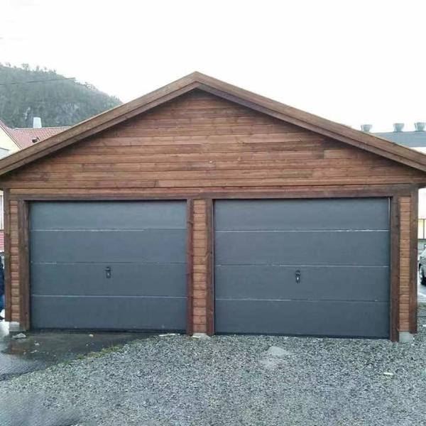 Horizantal Sliding Overhead 16x7 Roll Up Garage Door With PU Panel