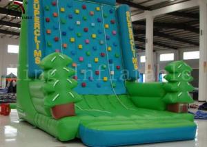 Wholesale Forest Immersive Rock Climbing 0.55mm PVC Inflatable Sports Games / Climbing Wall from china suppliers