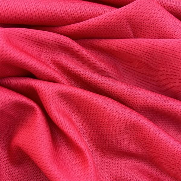 Weft Knitted Bird Eye Fabric Width 150cm-180cm For Reflective Safety Suit