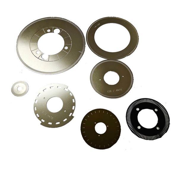 Precision Etched Metal Encoder Discs & Stainless Steel Encoder Discs
