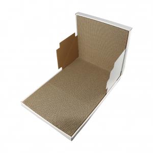 Wholesale Big Aesthetic Cat Scratching Post Bed Corrugated Cardboard Cat Scratcher House 35x35x55CM from china suppliers