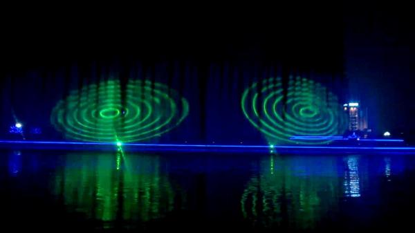 Creative Modern Laser Light Dance Show For Commercial Plaza Customized Design