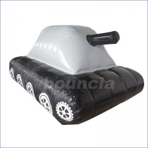 Wholesale 0.6mm PVC Tarpaulin Fabric Inflatable Military Tank for Paintball Sport from china suppliers