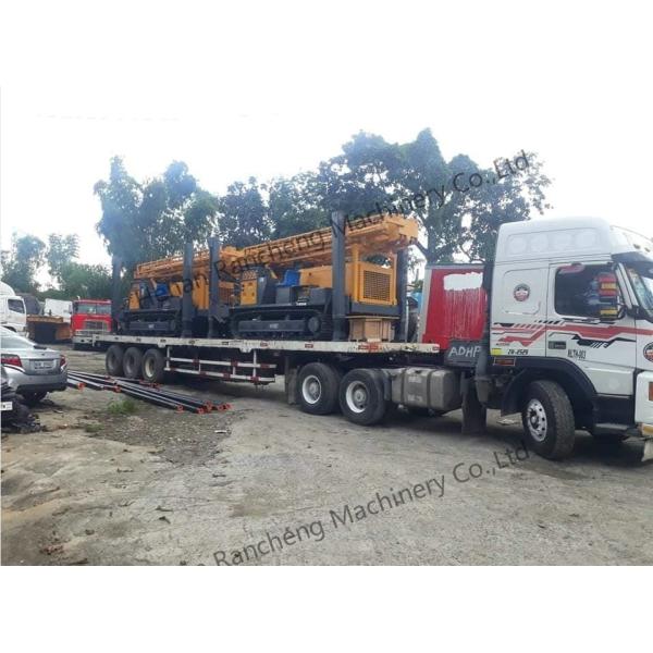 1000m Depth Water Well Drilling Machine 105mm - 800mm Dia 179KW Deep Well Drilling Rig