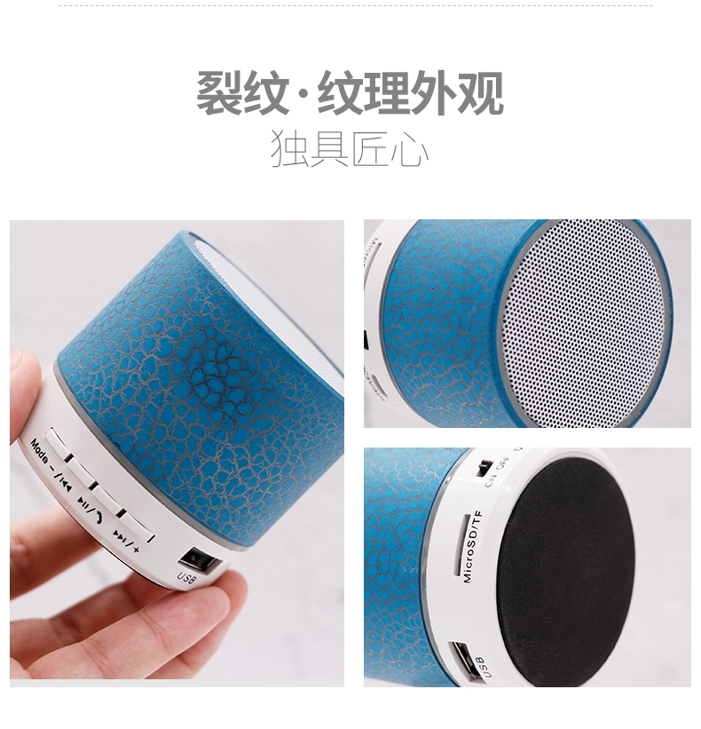 3W Bluetooth Mini Speaker , USB Wireless Speaker 3 Hours Playing Time