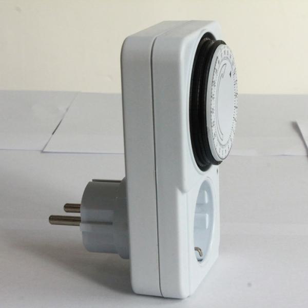 24 Hours Programmable Mechanical Mini Timer Switch 250V Energy Saver EU/US/UK Plug