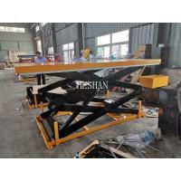 OEM CE Certificate Stationary Electric Wheels Scissor Lift Table for sale