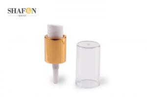 Injection Color Cosmetic Treatment Pumps With Overcap Orange Surface