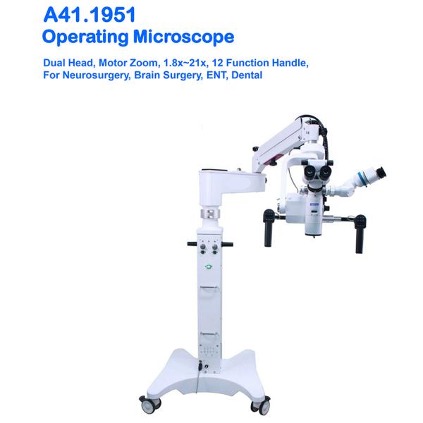Dual Head Neurosurgery Brain Surgery ENT Operating Microscope