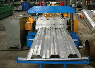 Quality Galvanized Steel Floor Deck Roll Forming Machine , Floor Tile Roll Forming Machine for sale