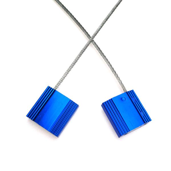 Customized 3.5mm Diameter Cable Security Seals With 12.8KN Tensile Strength