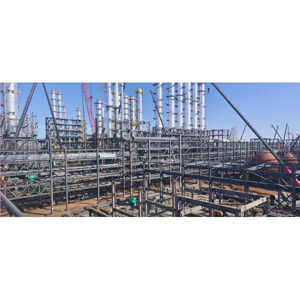 Petrochemical Steel Structure Frame High Temperature Resistant Fire Prevention