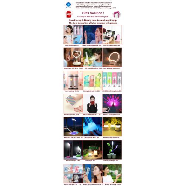 Rechargeable Message lamp desktop table 3d led night light
