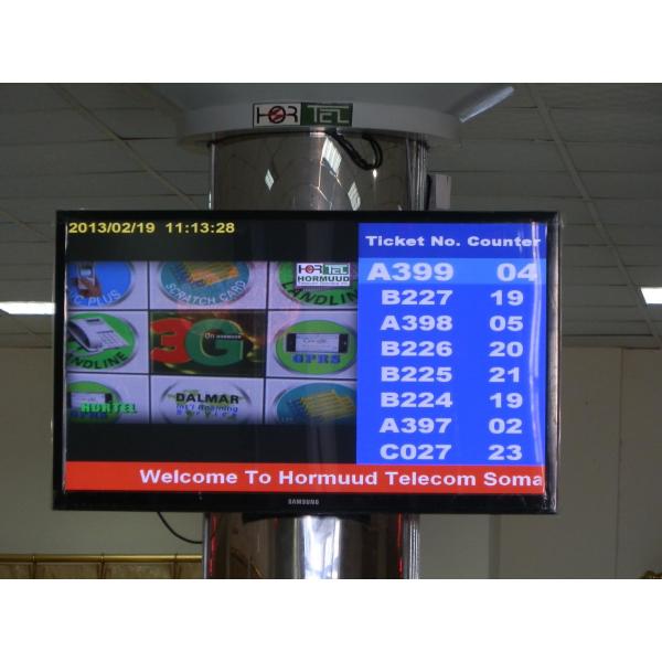 Indoor Multi Language Touch Screen Queue Ticket Machine