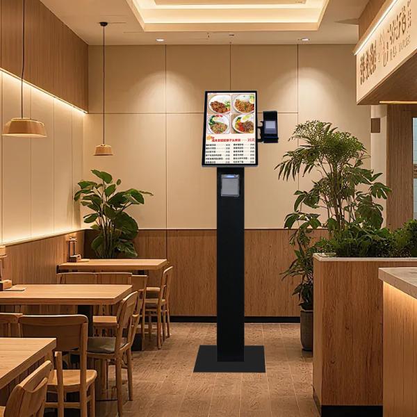 21.5 23.6" Smart Self-Service Payment Kiosk Restaurant Self-Order Terminal & Fast Food Equipment for Indoor for KFC McDonald