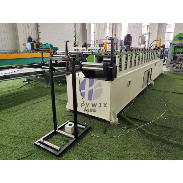 16 Rows T Profile Roll Forming Machine With PLC Control System Hydraulic Shears
