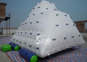 China Commercial Sports Iceberg Big Inflatable Water Toys for Kids , Adults on sale